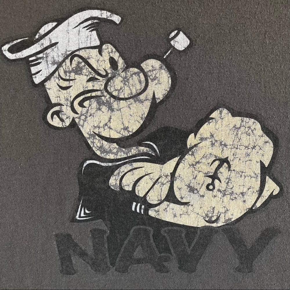 Popeye Navy Tee 2XL